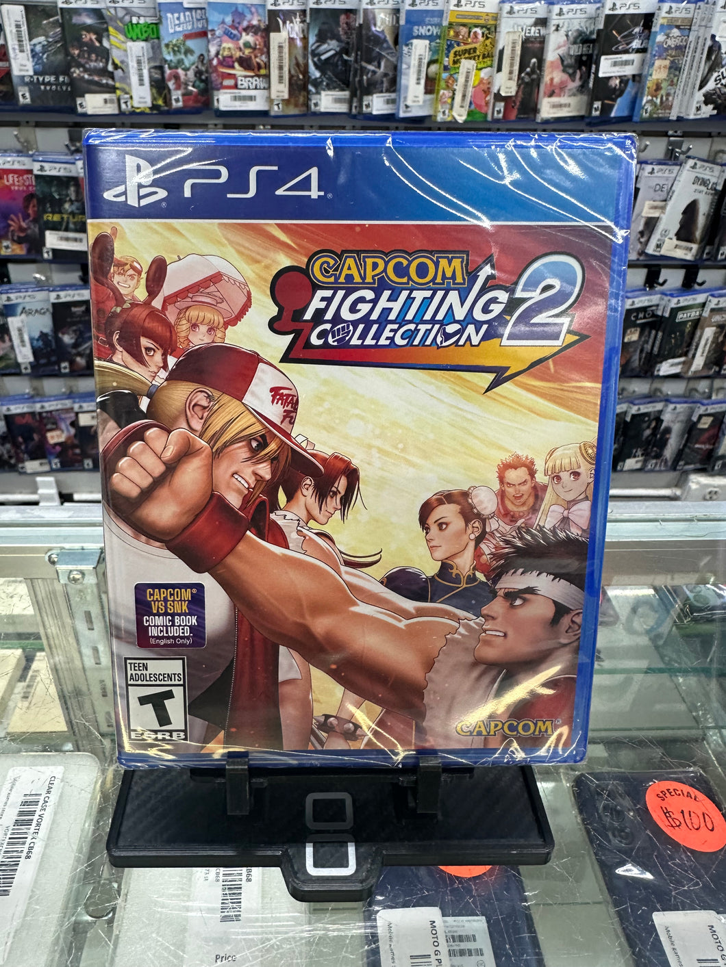 Capcom fighting collection 2 ps4