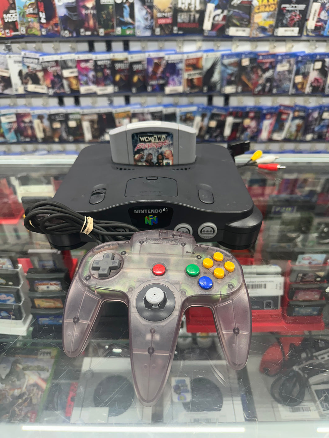 NINTENDO 64 BLACK CONSOLE(PRE-OWNED)