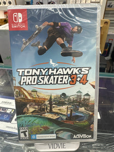 Tony hawk’s pro skater 3+4 switch