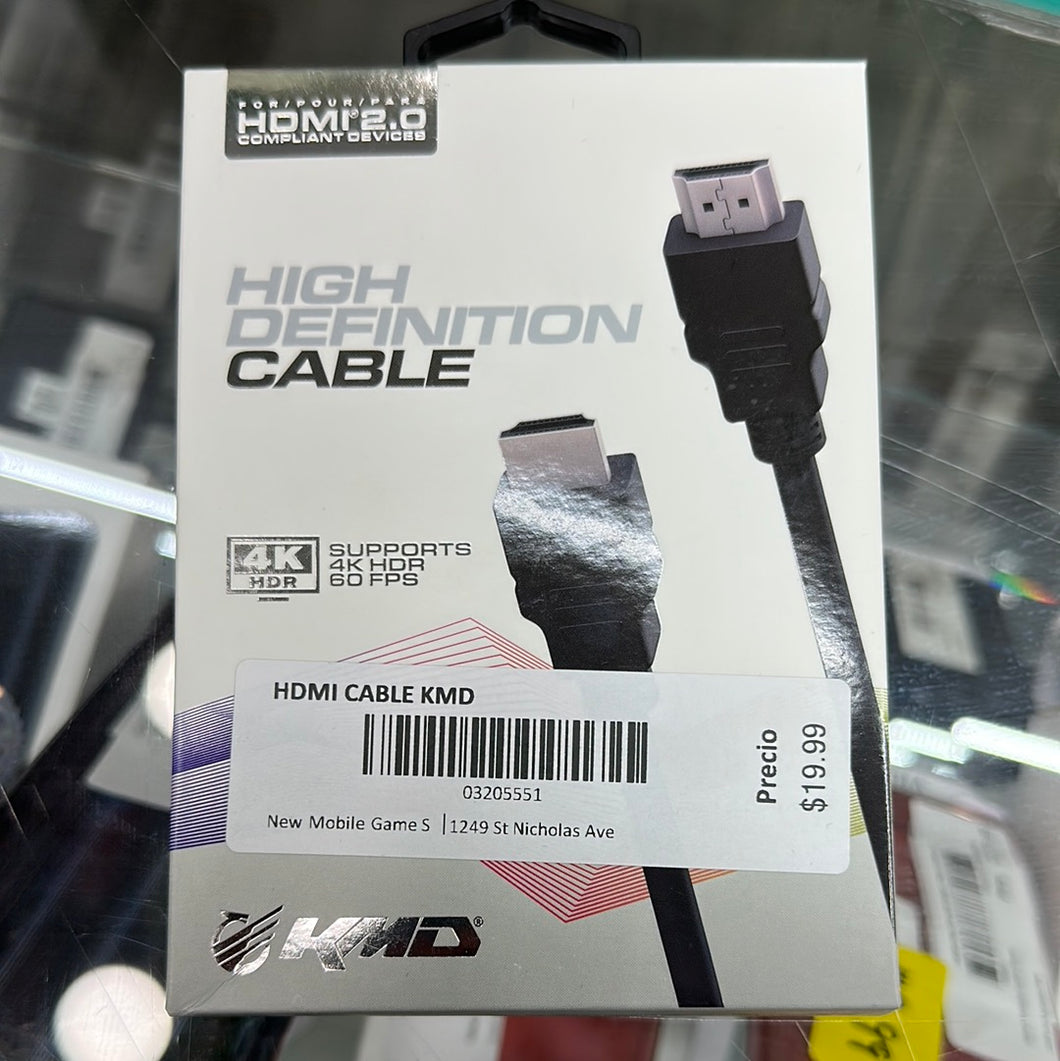 Hdmi cable