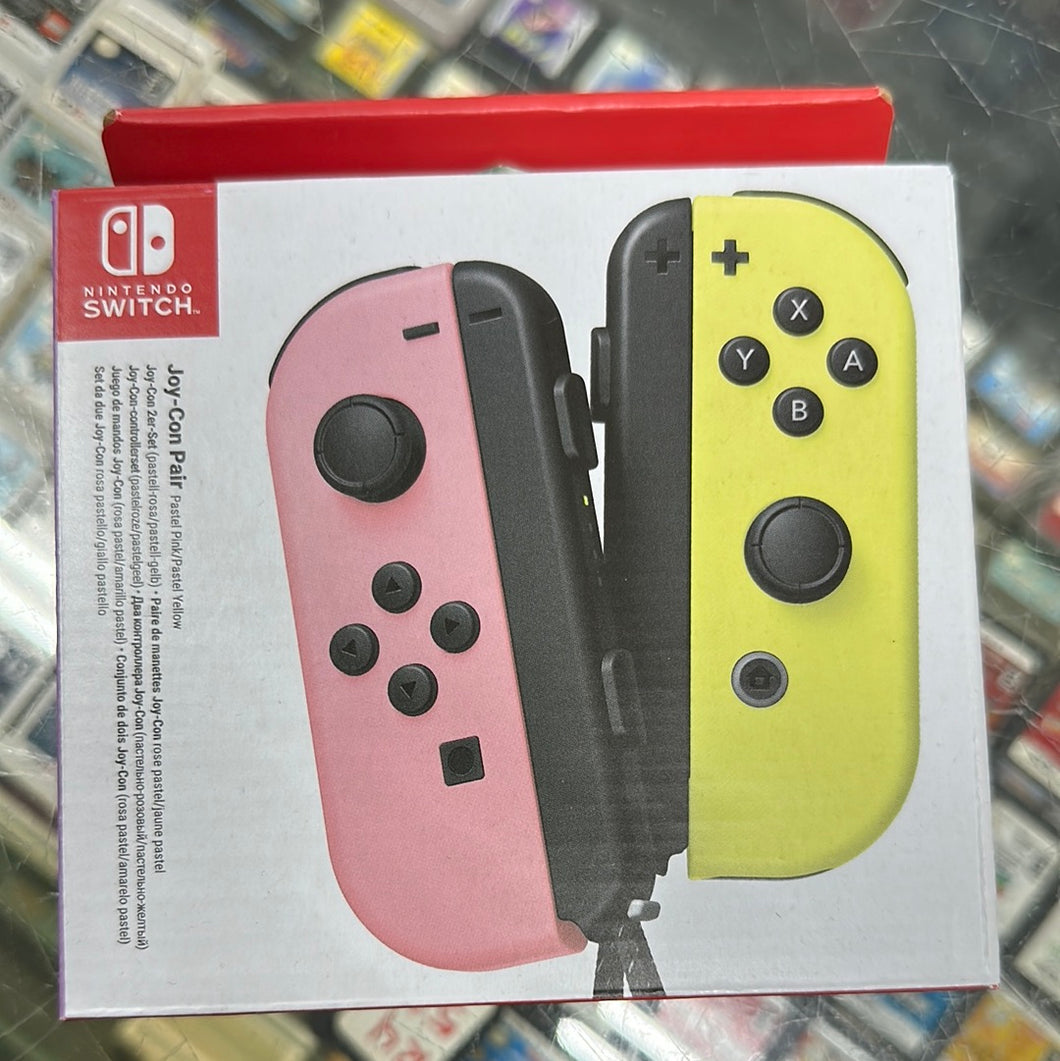 Double joycon pink & yellow