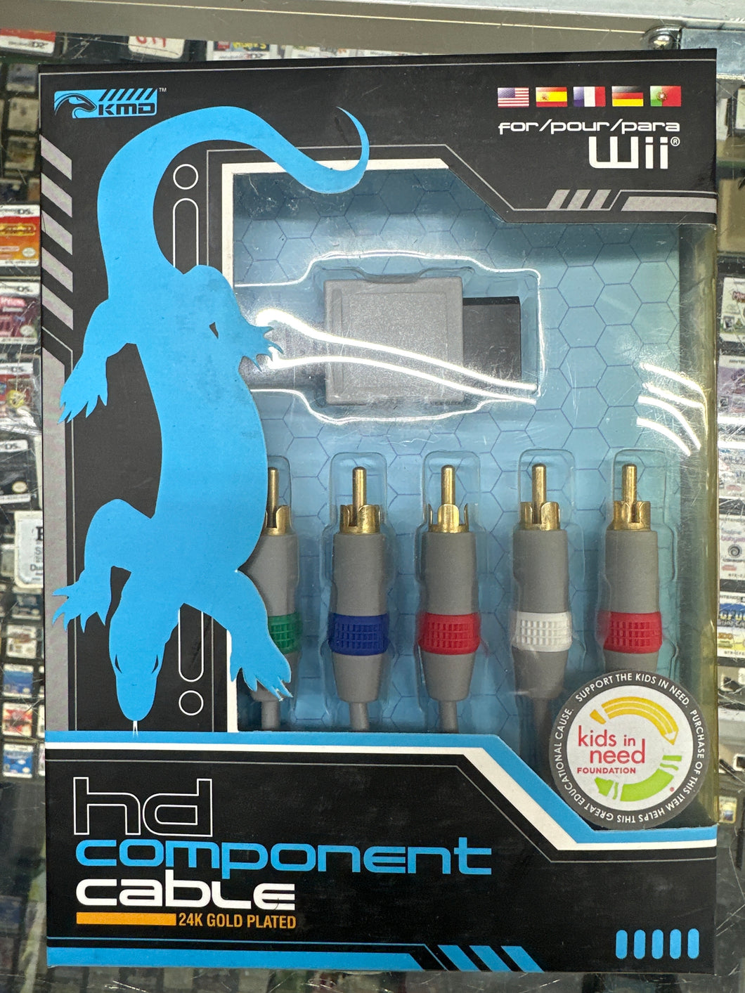 Wii HD component cable