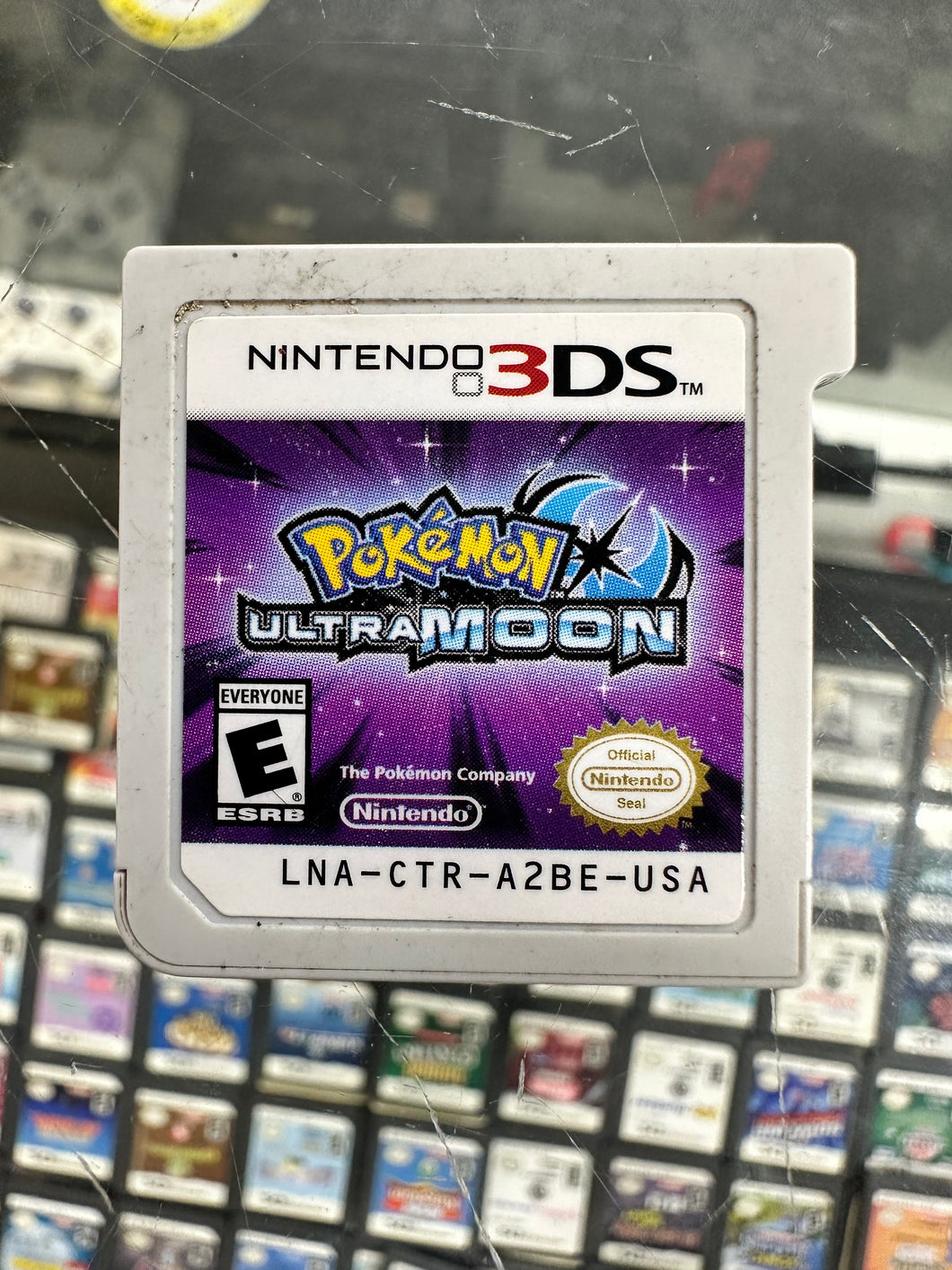 Pokémon ultra moon 3ds pre-owned
