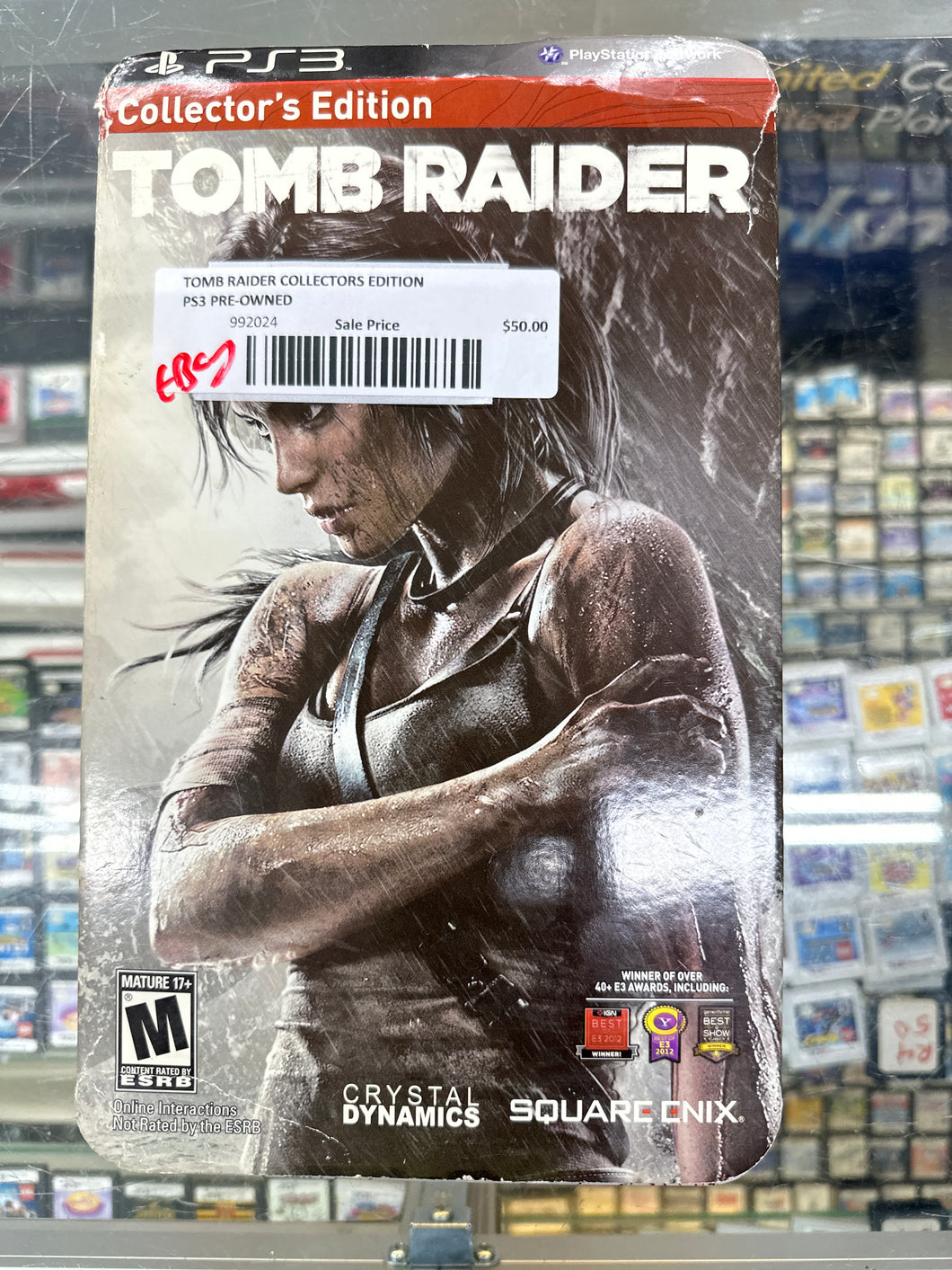 Tomb raider collectors edition ps3 pre-owned