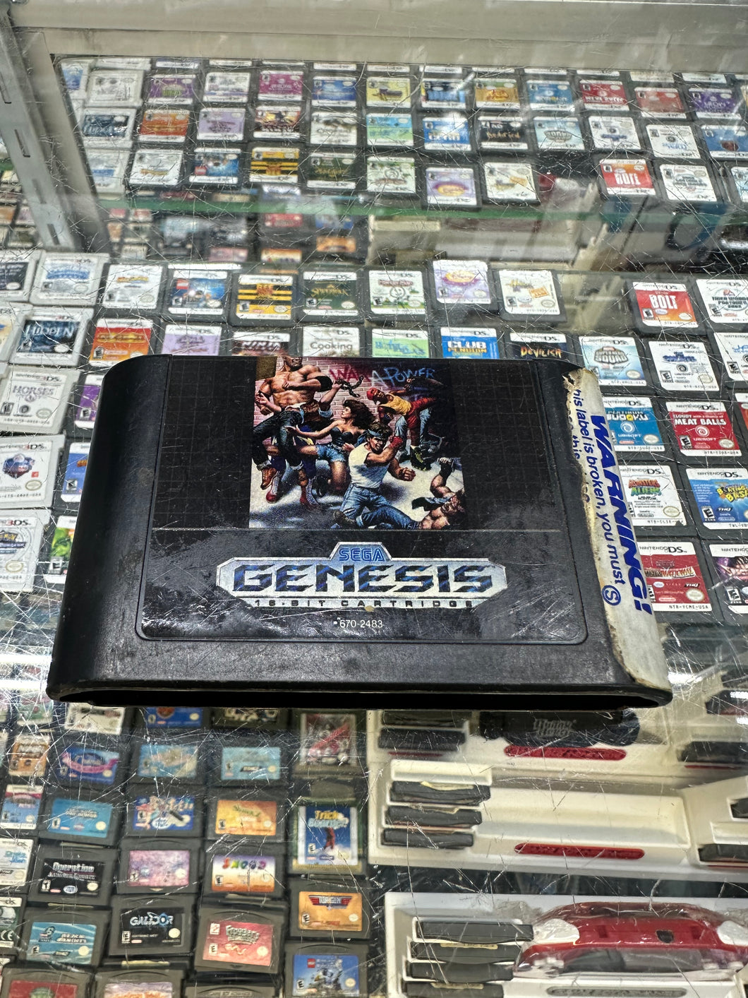 Streets of rage 2 genesis pre-owned