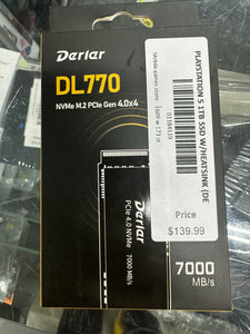 PlayStation 5 1TB SSD W/ Heat sink (Derter)
