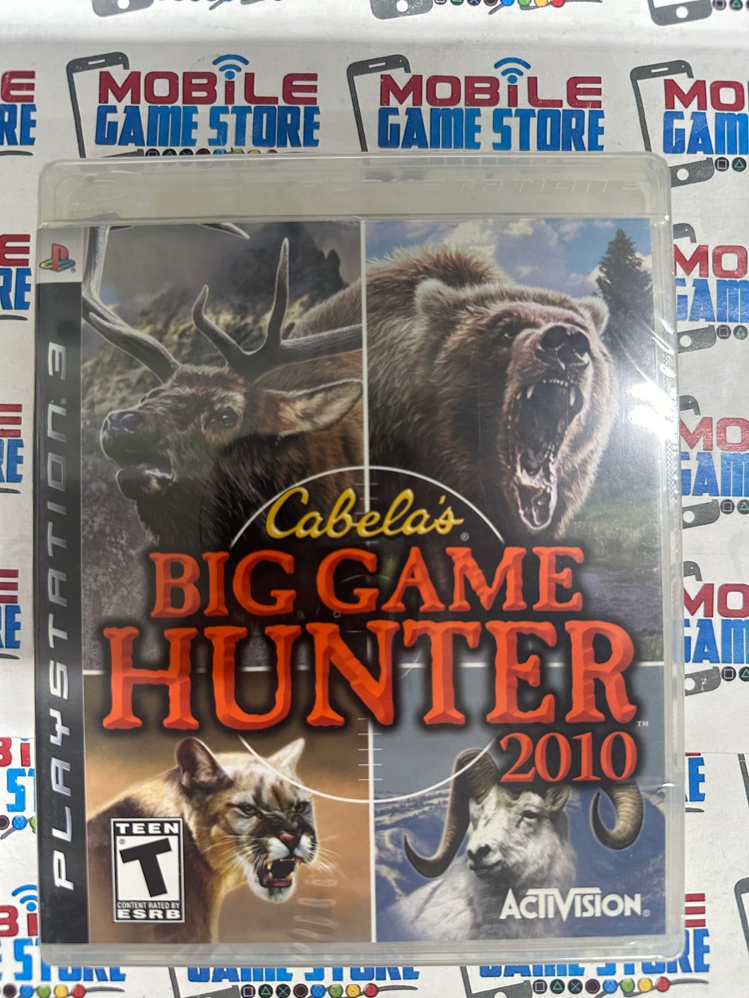 Cabelas big game hunter 2010 ps3