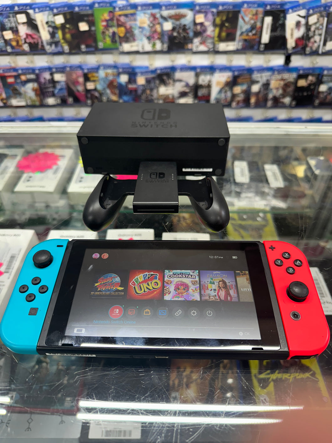 Nintendo switch oled white pre-owned