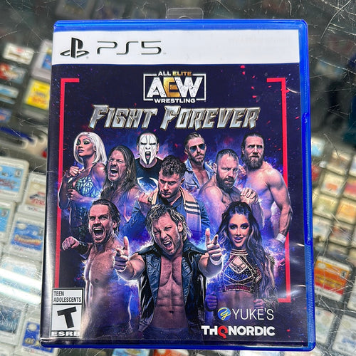 AEW Fight Forever ps5 pre-owned