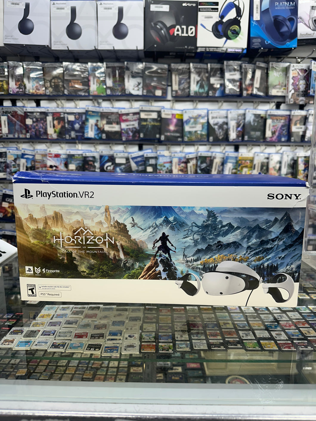 PlayStation VR2 open box