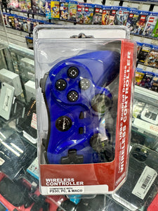 Blue wireless controller ps3