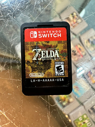 THE LEGEND OF ZELDA BREATH OF THE WILD (pre-owned)