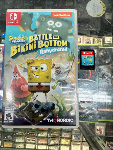 Battle for bikini bottom rehydrated pre-owned