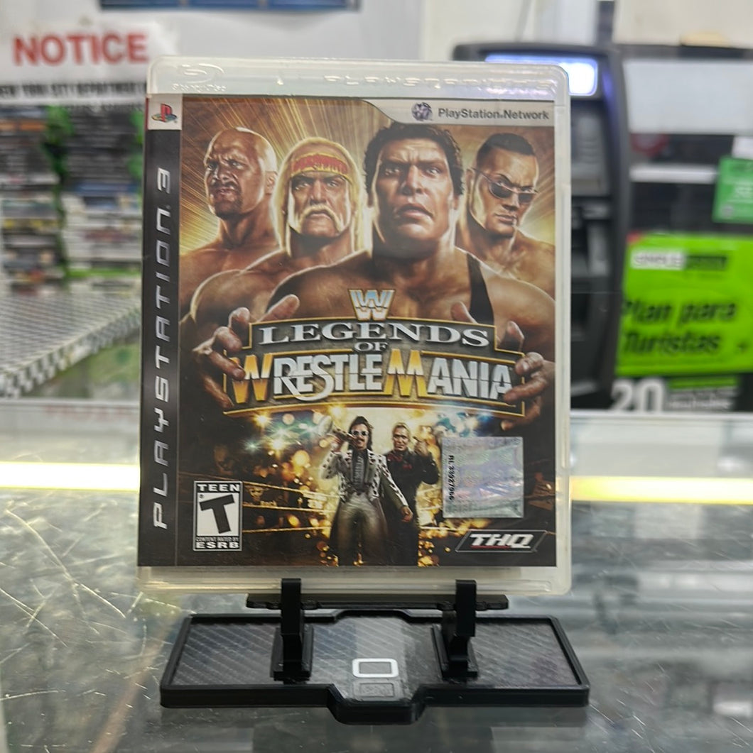 Legends of wrestle mania ps3