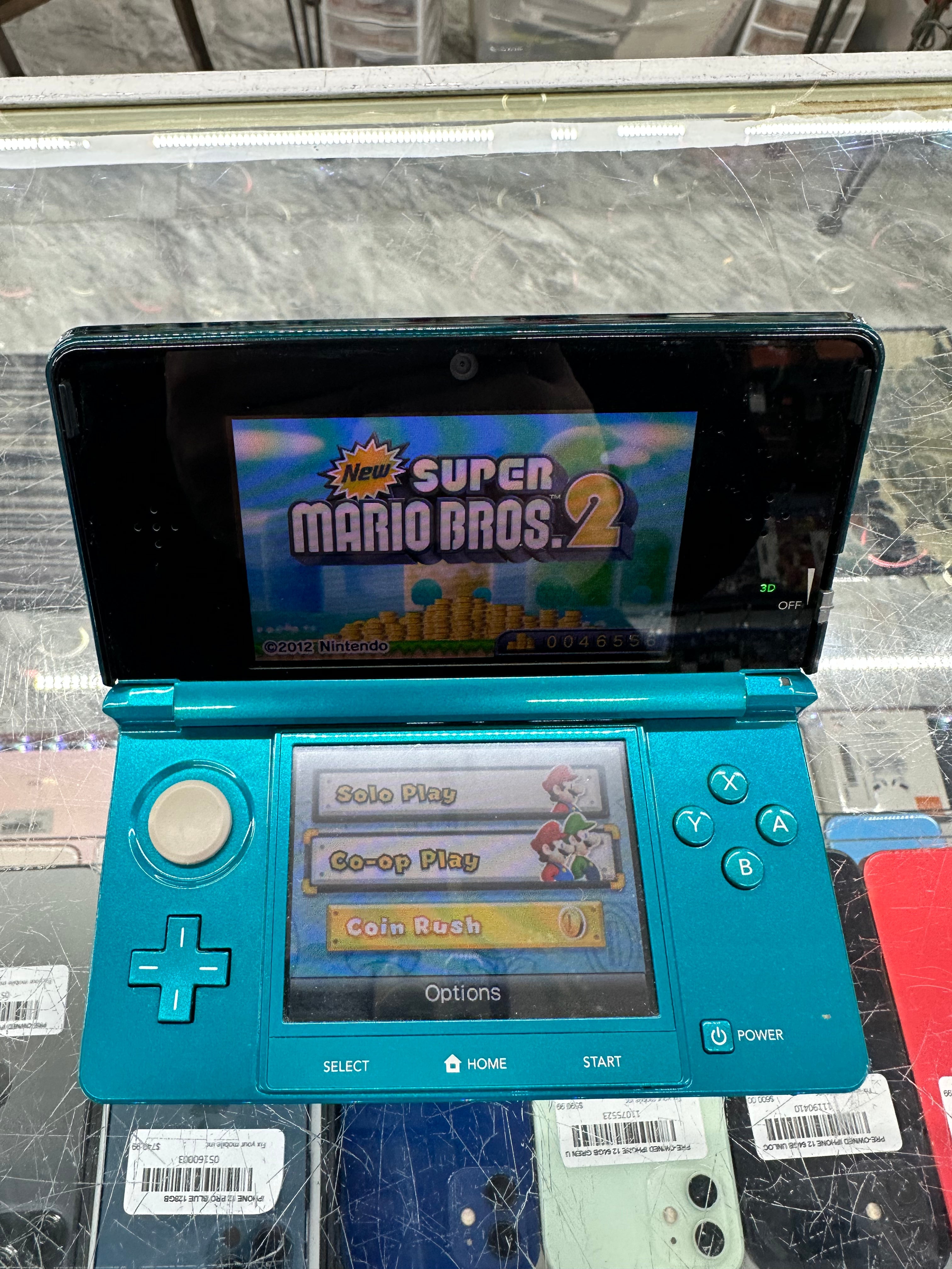 Nintendo Switch Nintendo 3ds Aqua Blue Amazon.com: Nintendo 3DS Handheld System - Aqua Blue