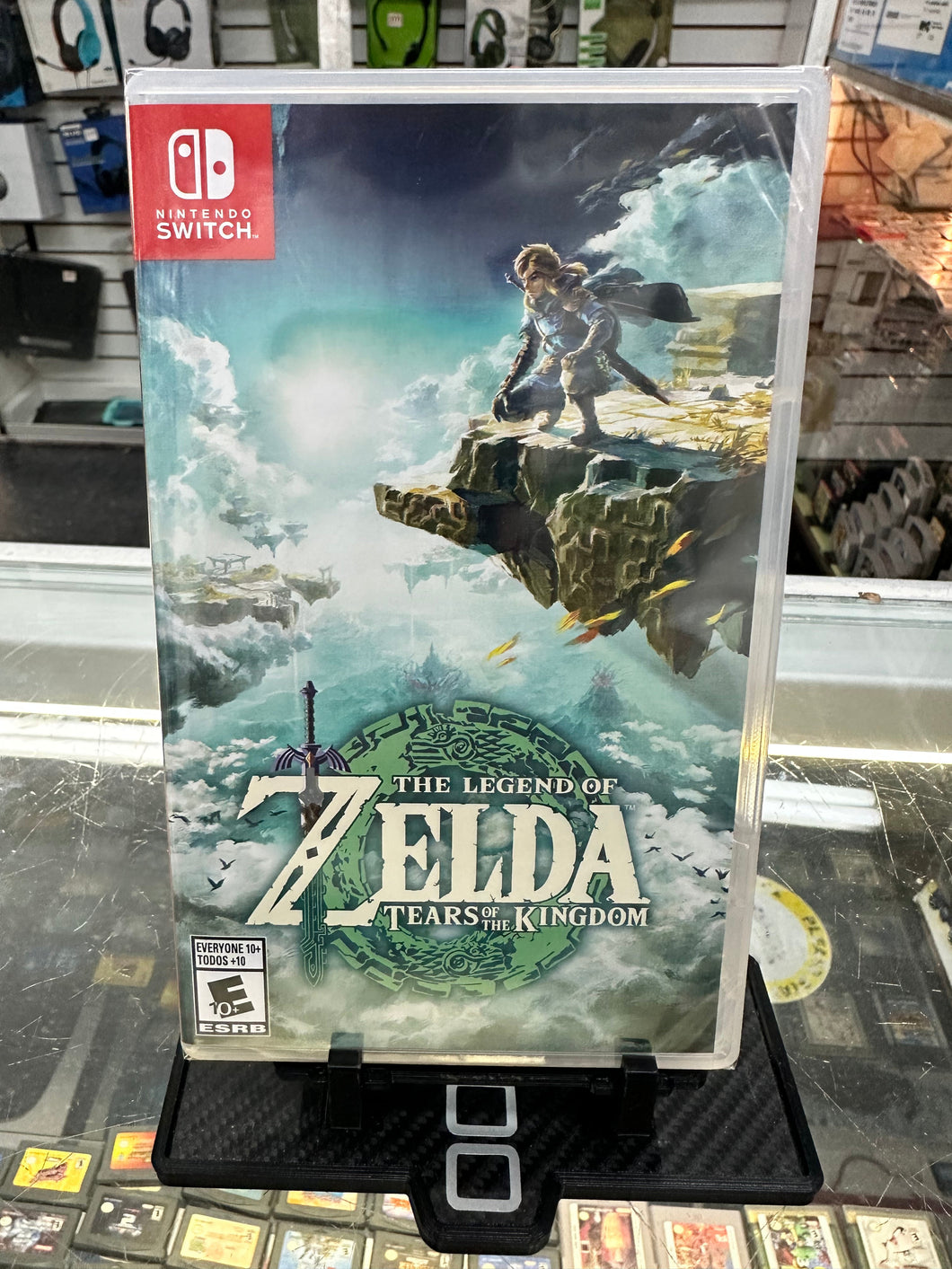 Zelda Tears of the kingdom switch pre-owned