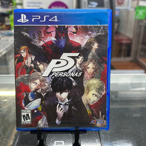 Persona 5 ps4 pre-owned