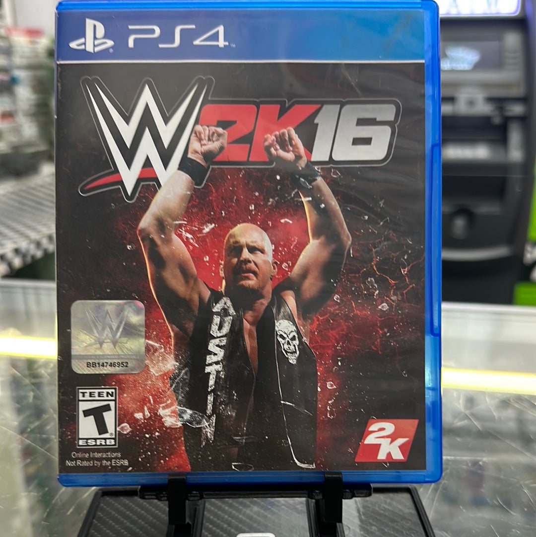 WWE 2k16 ps4 pre-owned