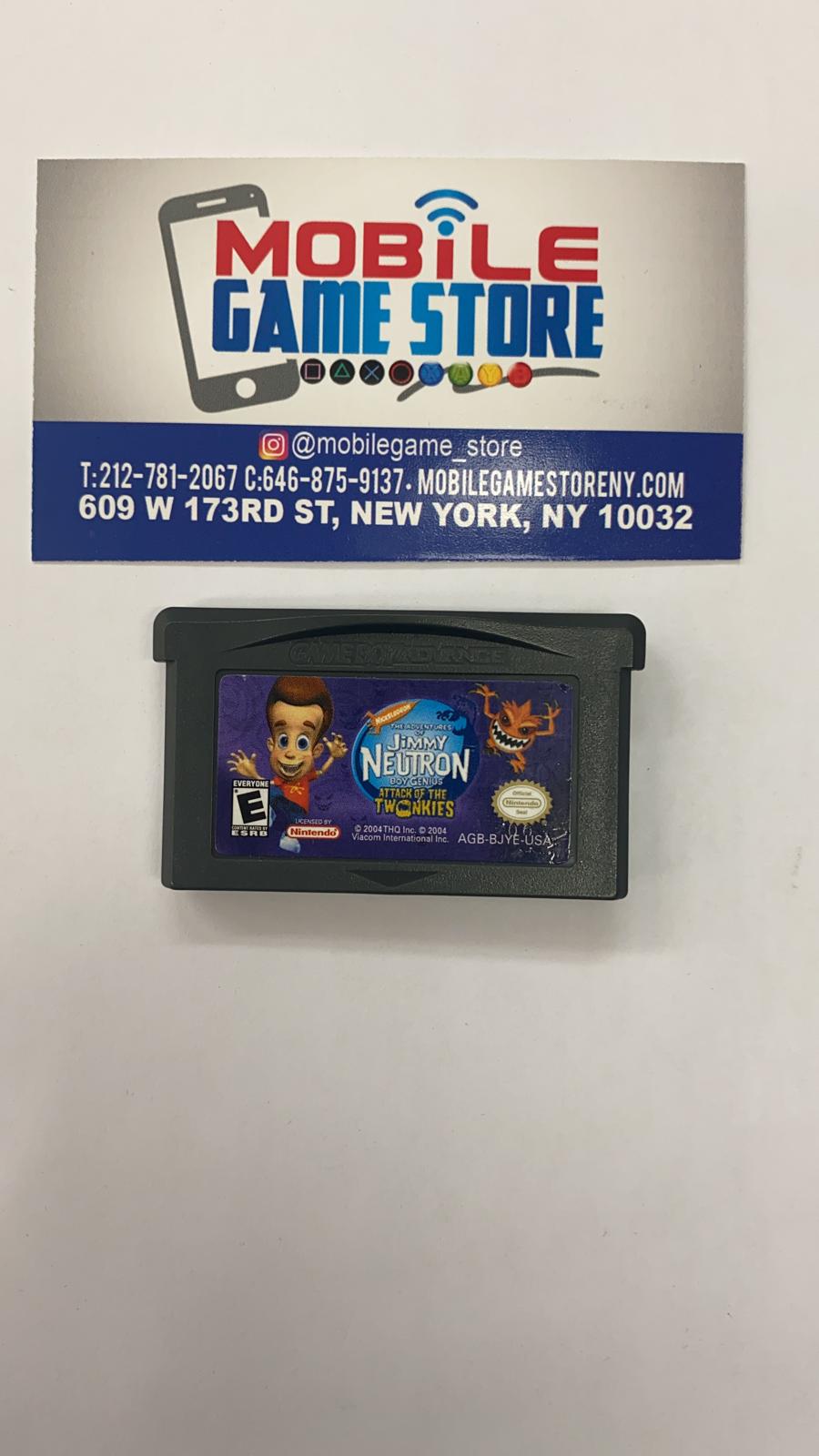 Jimmy Neutron attack of the twonkies (pre-owned)
