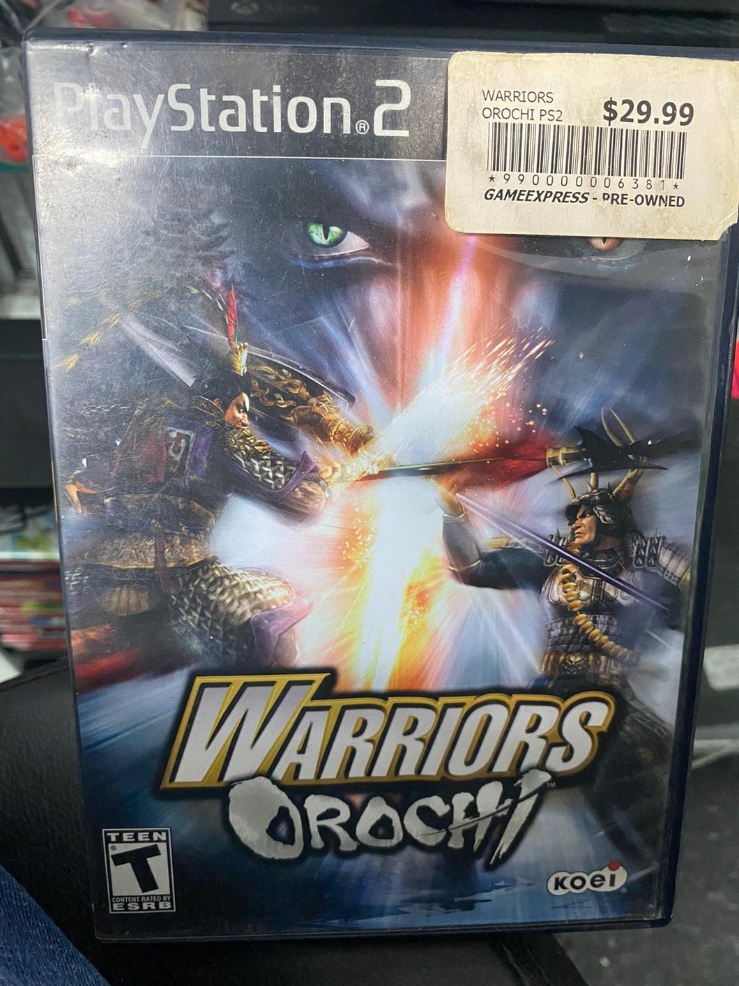 WARRIORS OROCHI PS2 (PRE-OWNED)