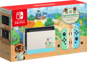 NINTENDO SWITCH ANIMAL CROSSING SPECIAL EDITION CONSOLE
