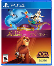 Load image into Gallery viewer, DISNEY CLASSIC GAMES: ALADDIN AND THE LION KING