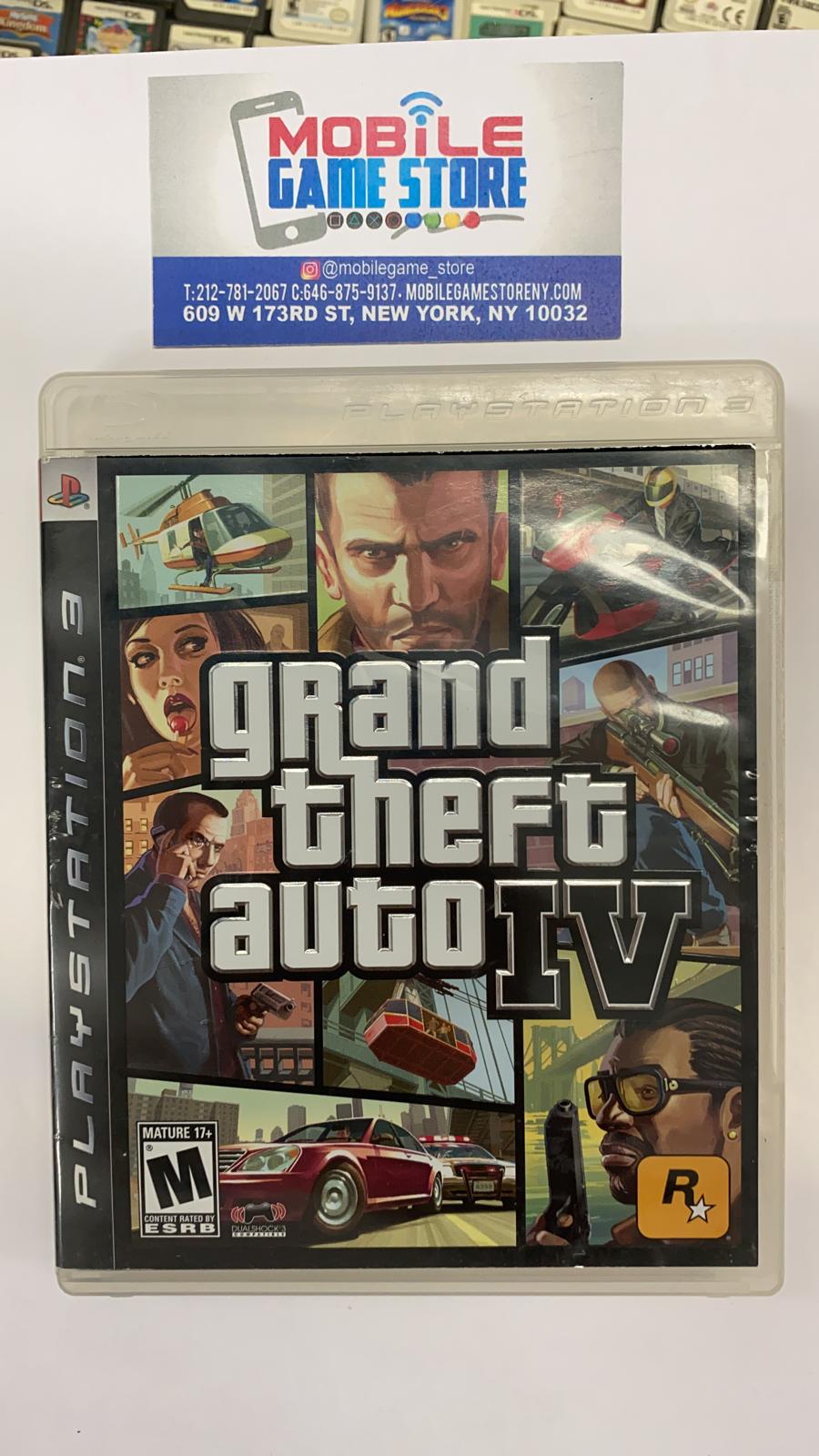 GRAND THEFT AUTO IV (PRE-OWNED)