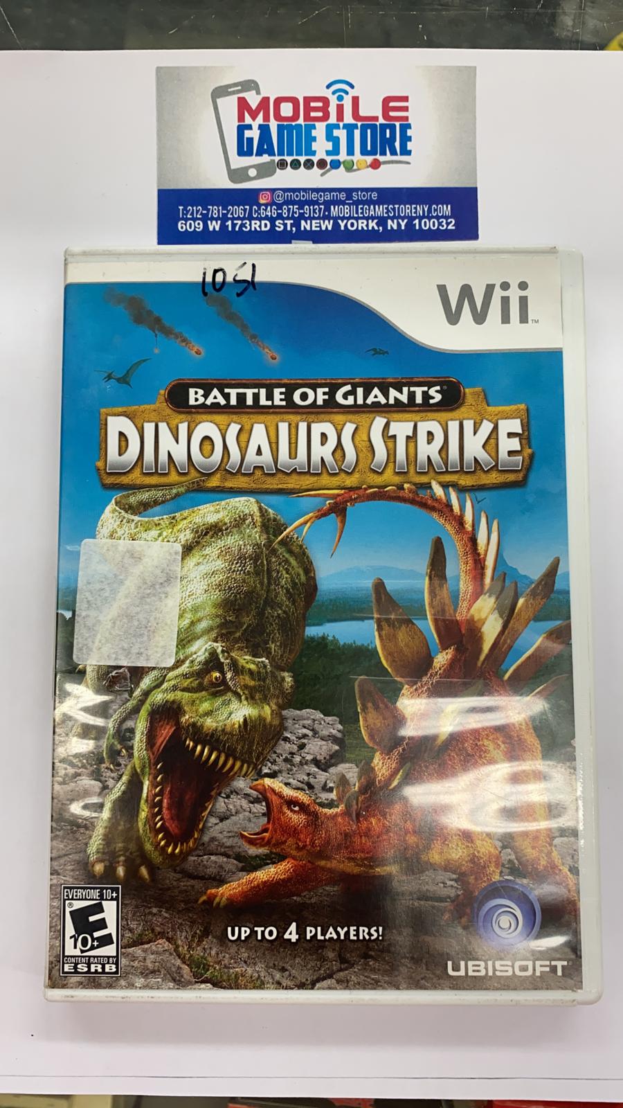 Battle of Giants: Dinosaurs Strike (pre-owned)