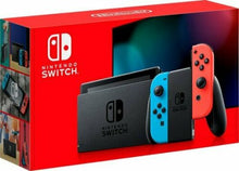 Load image into Gallery viewer, NINTENDO SWITCH NEON BLUE &amp; NEON RED(CONSOLE)