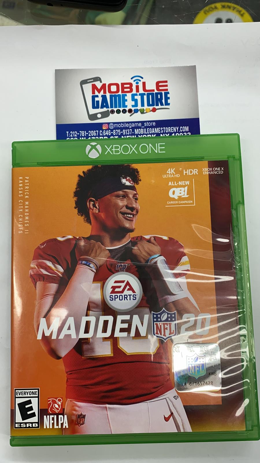 Madden NFL 20 (pre-used)