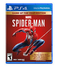 Load image into Gallery viewer, Marvel&#39;s Spider-Man Game of the Year Edition