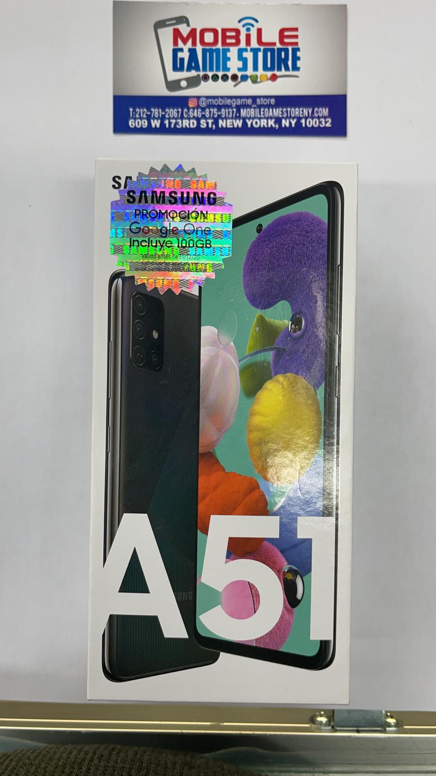 Samsung Galaxy A51 128GB (Prism Crush Black )