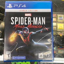 Load image into Gallery viewer, Spider-man miles morales ps4 pre-owned