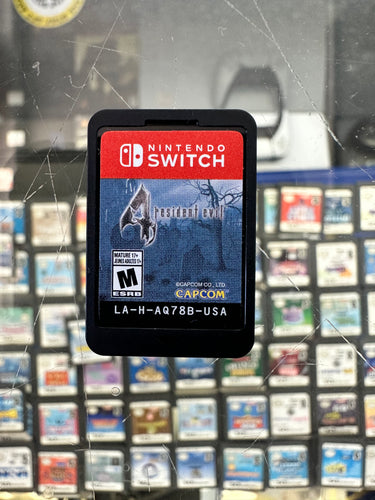 Resident evil 4 switch pre-owned