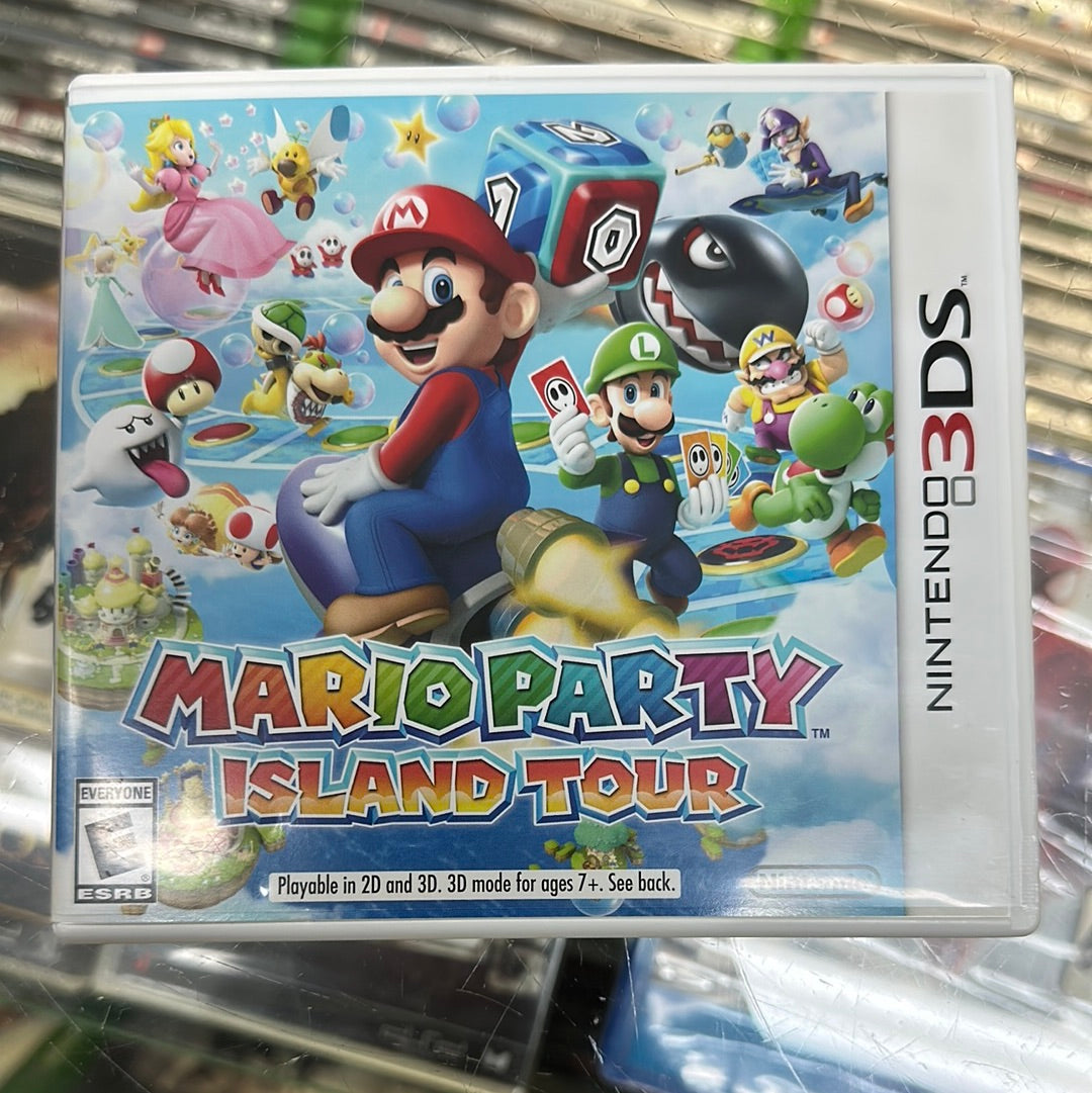 MARIO PARTY ISLAND TOUR 3ds pre-owned