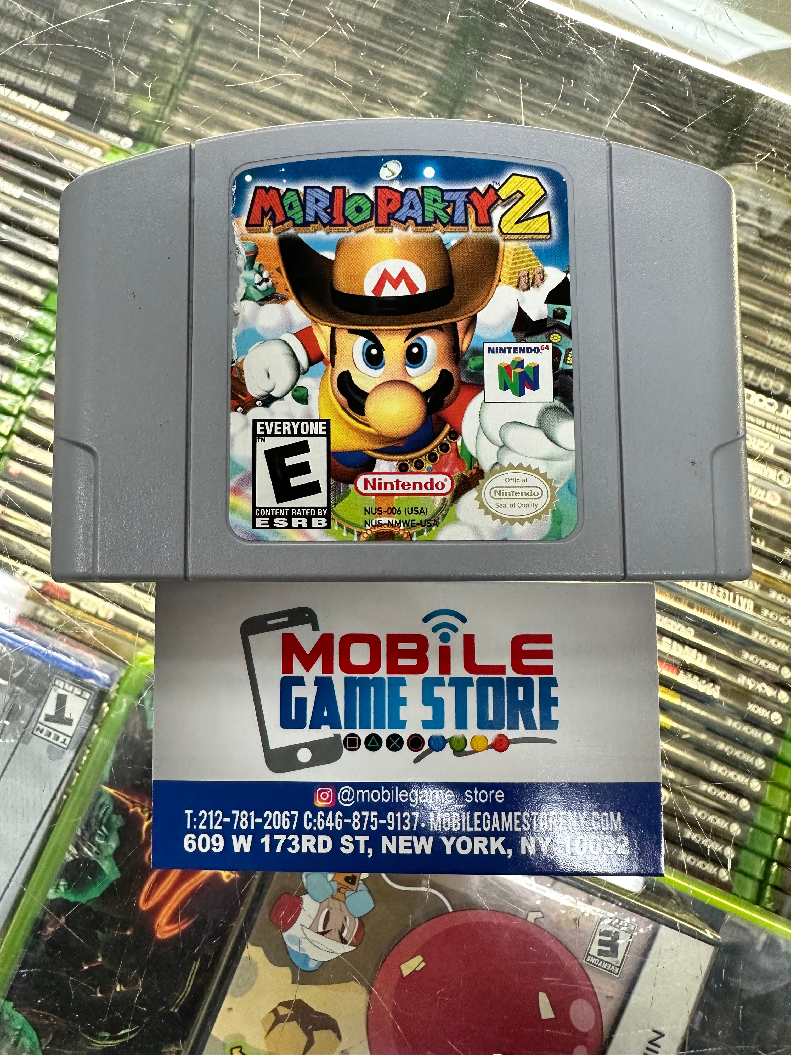 MARIO PARTY 2 N64