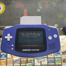Load image into Gallery viewer, GBA advance purple  pre-owned