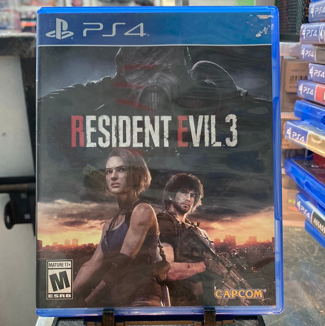 Resident evil 3 ps4 pre-owned