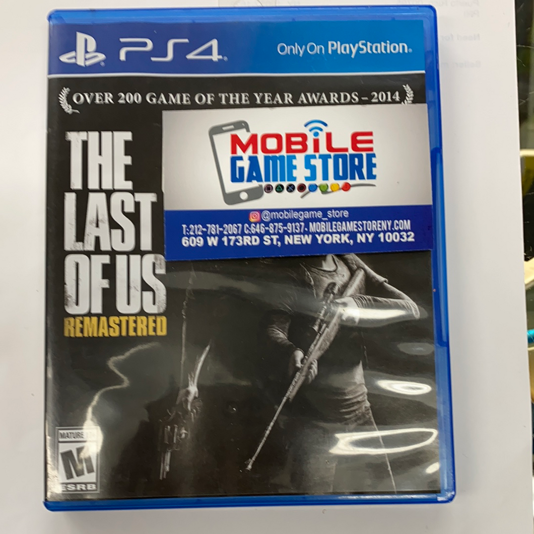 The Last of Us Remastered (pre-owned)