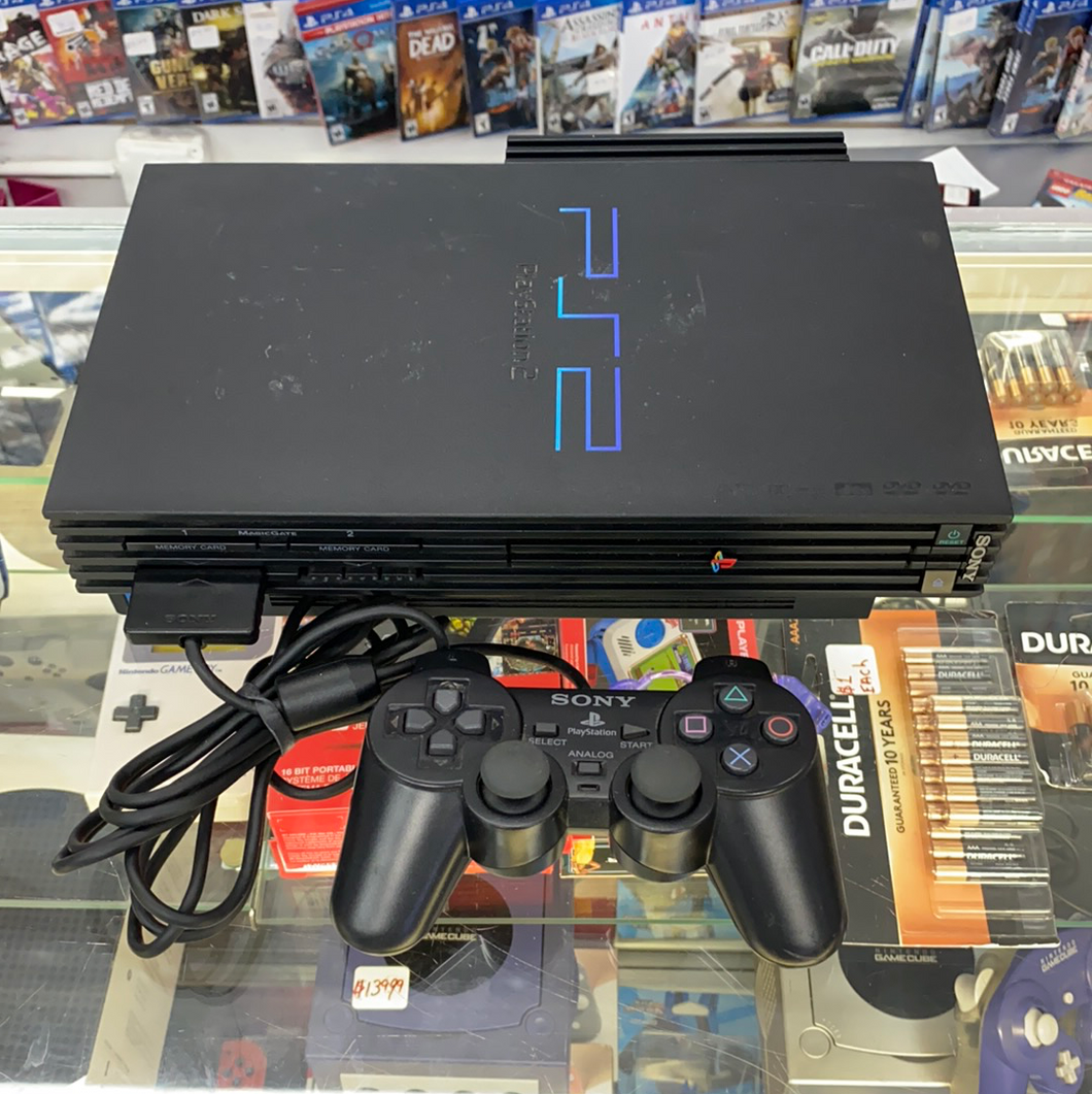 Playstation 2 Black console pre-owned
