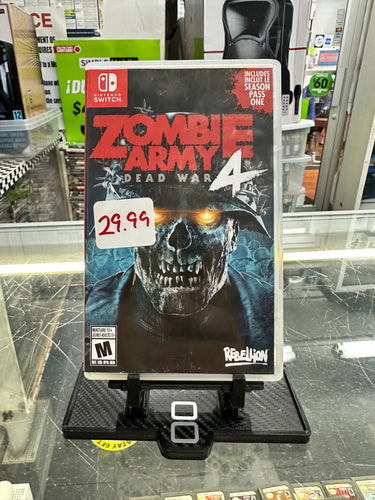 Zombie Army Dead war 4 switch pre-owned