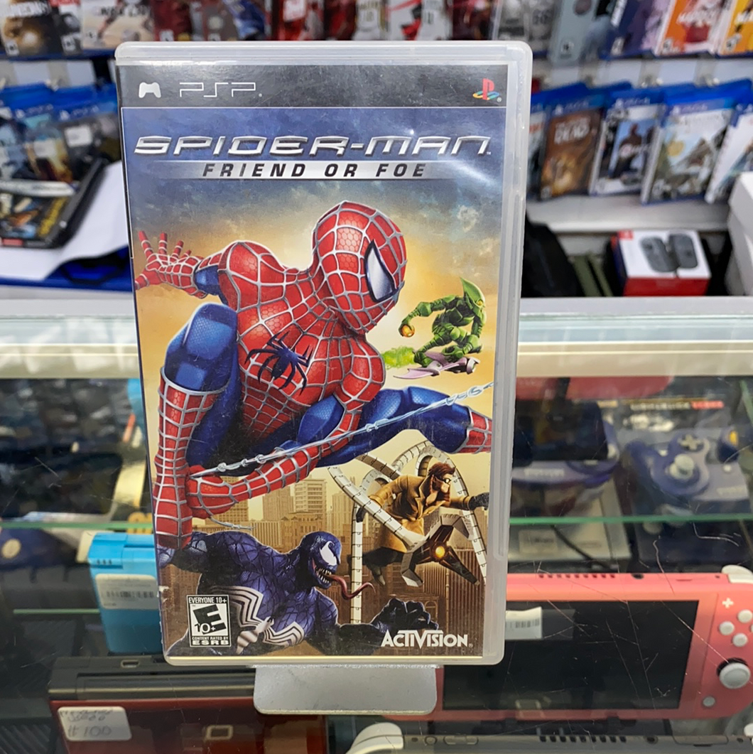 Spider-man Friend or Foe pre-owned