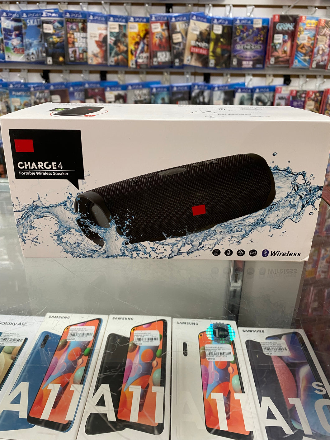 Portable wireless speakers