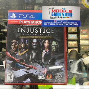 Injustice Gods among us ps4 pre-owned