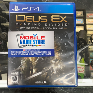 Deus EX mankind Divided ps4 pre-owned