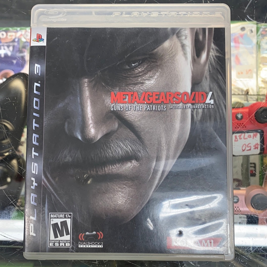 Metal Gear Solid 4 Guns Of Patriots (pre-owned)