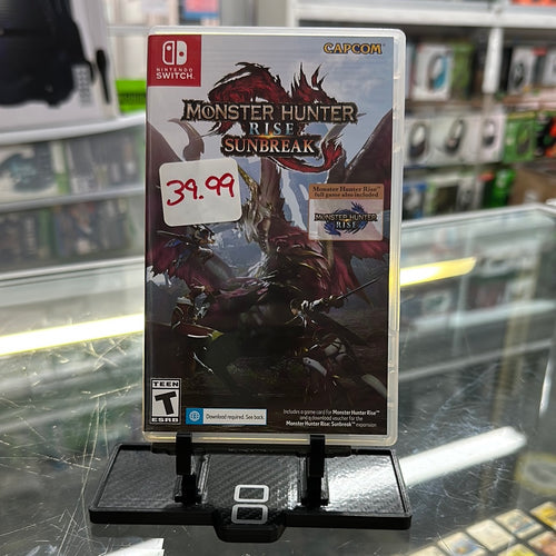 Monster hunter Rise sunbreak switch pre-owned
