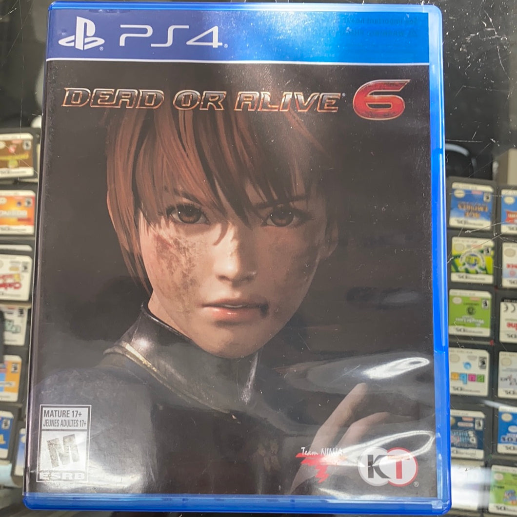 Dead or Alive 6 ps4 pre-owned