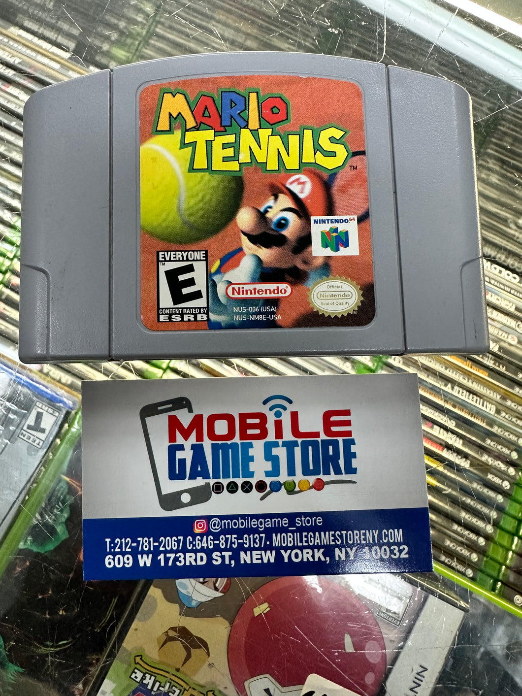 Mario tennis 64 pre-owned