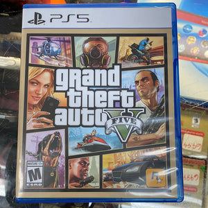 Grand theft auto v ps5 pre-owned